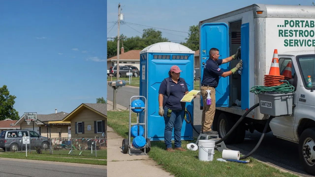 Portable Toilet Rental in Kell, IL near me